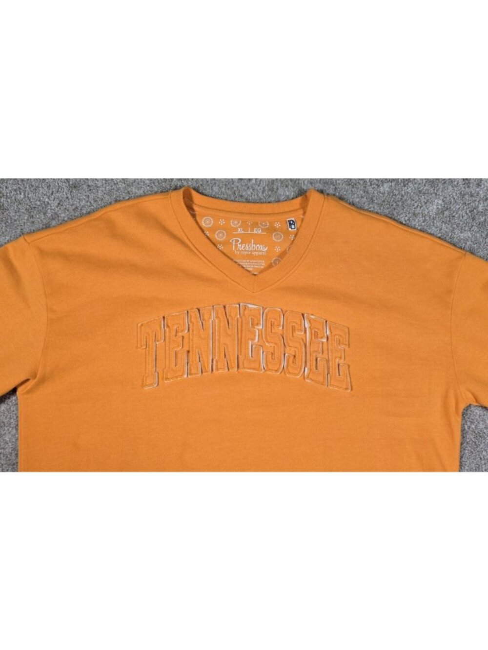 Tennessee Volunteers V-Neck Westin Poncho Pullover Pressbox Sweatshirt Women XL - Picture 7 of 16